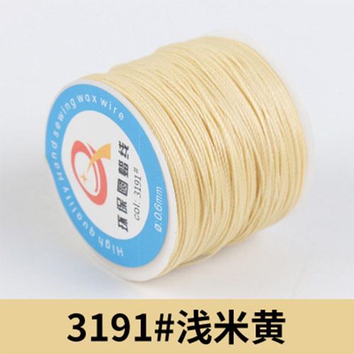 0.6mm Line Stitching Thread Waxed Cord Wax String For Craft Sewing Diy Jewelry Making