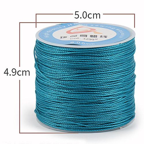 0.6mm Line Stitching Thread Waxed Cord Wax String For Craft Sewing Diy Jewelry Making
