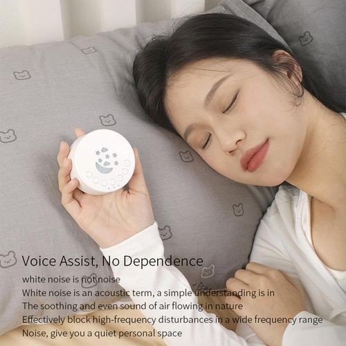 Baby Sleep Machine Desktop White Noise Sound Machine for Baby Sleeping 18 Soothing Sounds 15/30/60min Timer Night