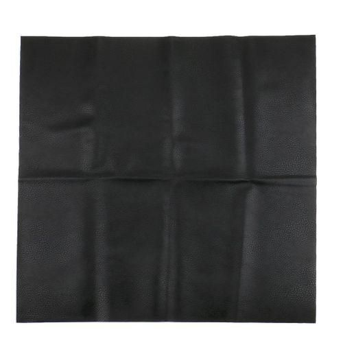 Black 50x50cm PU Leather DIY Material Fabric For Purse