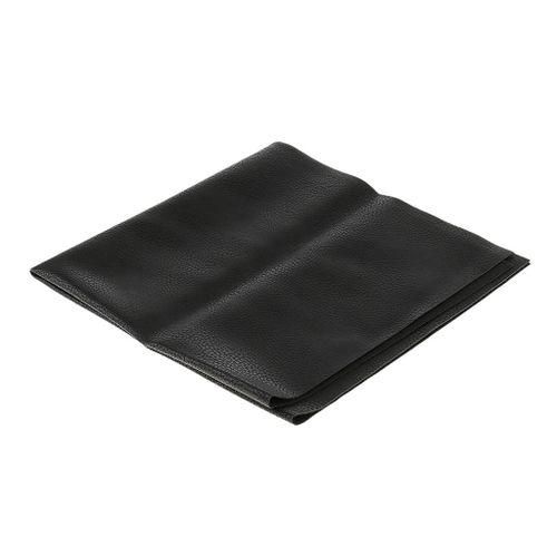 Black 50x50cm PU Leather DIY Material Fabric For Purse