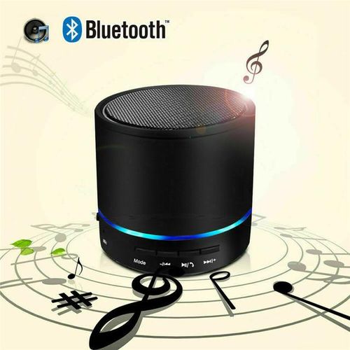 Pymh Value Rechargeable Wireless Bluetooth Speaker Portable Mini Super Bass Black Speaker Simply