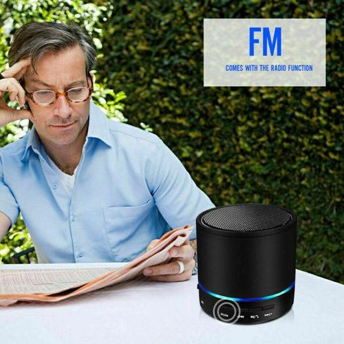 Pymh Value Rechargeable Wireless Bluetooth Speaker Portable Mini Super Bass Black Speaker Simply