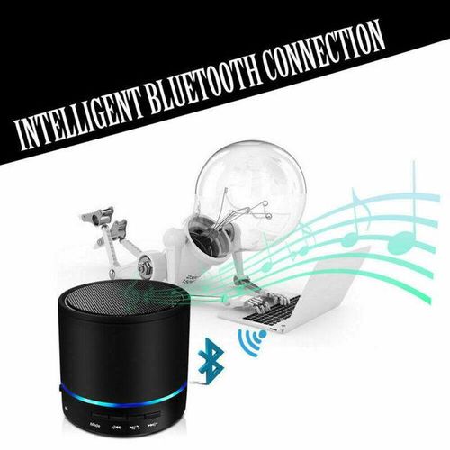 Pymh Value Rechargeable Wireless Bluetooth Speaker Portable Mini Super Bass Black Speaker Simply