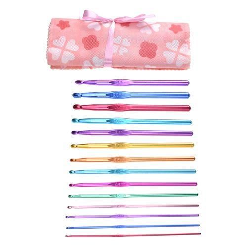 14Pcs Crochet Hooks Set With Case Tools Crochet Hooks For