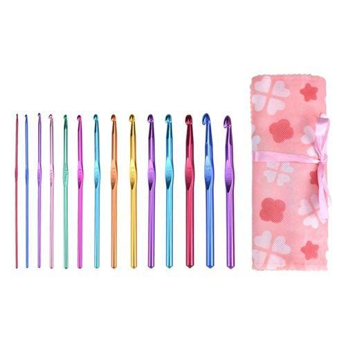 14Pcs Crochet Hooks Set With Case Tools Crochet Hooks For