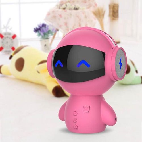 New Innovative Robot Smart Blueototh Speaker With Bt Csr 3.0 Plus Bass Music Calls Handsfree Tf Mp3 Aux Mini Speaker Power Of 5w