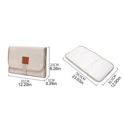 Foldable Baby Diaper Changing Pad Waterproof Newborn Nappy Changing Mat Travel Portable Diaper Change Sheet