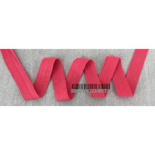 Facotry Price Herringbone/twill Cotton Tape/cotton Webbing/bias Binding Tape For Diy Bag Craft Projects Width 25mm 50yd/roll