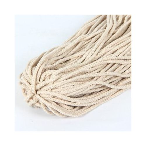5mm Twisted Rope 100% Cotton Cord Woven Thread For Diy Handmsde Bag Shoes Accessories Craft Textile Craft Home Decoration