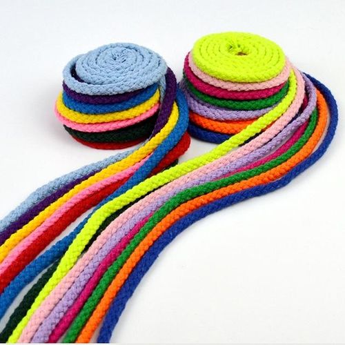 5mm Twisted Rope 100% Cotton Cord Woven Thread For Diy Handmsde Bag Shoes Accessories Craft Textile Craft Home Decoration