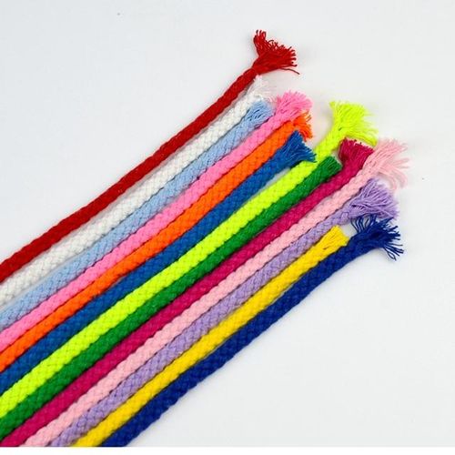 5mm Twisted Rope 100% Cotton Cord Woven Thread For Diy Handmsde Bag Shoes Accessories Craft Textile Craft Home Decoration