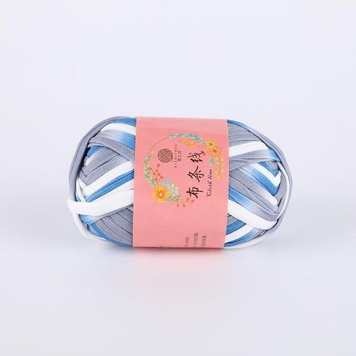 100g/ T-Shirt Knitting Chunky Yarn Cotton Cloth For Crochet Cord Ropes Basket Rug Handbag Purse Carpet Trapillo Freeshipping