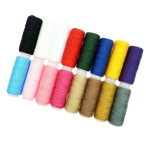 16Pcs HandMachine Line Sewing Repair Bags Jeans Leather