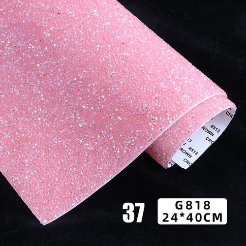 24*40cm Resin Rhinestone Sticker Sheet Trim Self Adhesive Bling Dazzling Crystal Applique Diy Car Phone Garment Decor