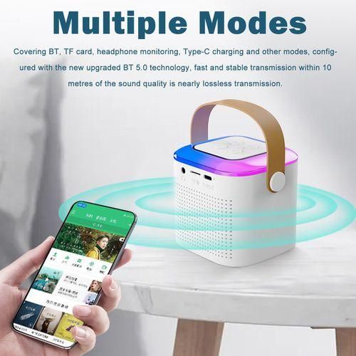 Karaoke Machine With Wireless Microphone Portable For