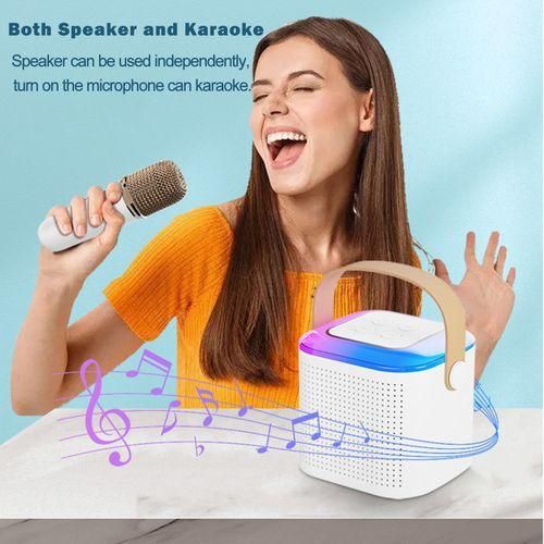 Karaoke Machine With Wireless Microphone Portable For