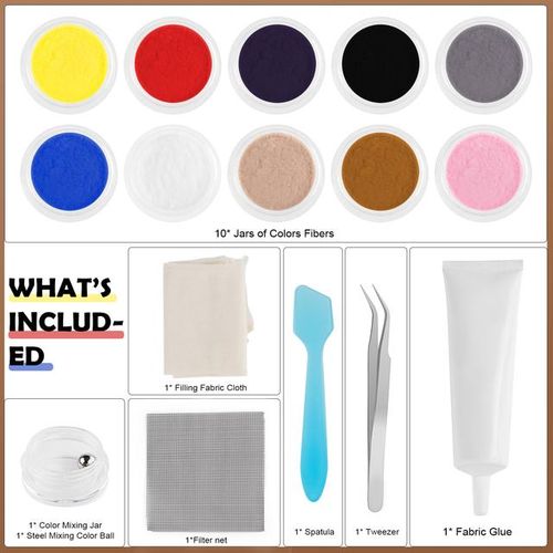 17pcs/set Multifunctional Sew Liquid Glue Bonding Glue Repair Kit For Carpet Cloth Textile Crafting Fabric Sew Glue Diy Tool