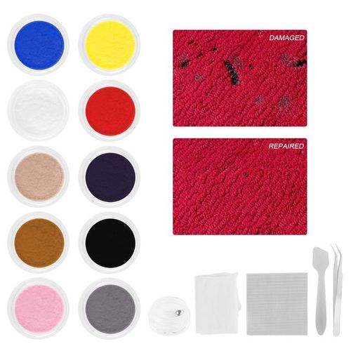 17pcs/set Multifunctional Sew Liquid Glue Bonding Glue Repair Kit For Carpet Cloth Textile Crafting Fabric Sew Glue Diy Tool