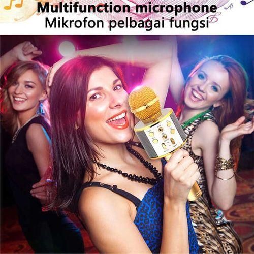 Bluetoothcompatible Karaoke Microphone Wireless Professiona Speaker Handheld Player
