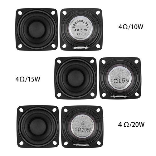 Aiyima 2pcs 2 Inch Full Range Sound Amplifier Speaker Driver 4 Ohm 10w 15w 20w Radio Loudspeaker Diy Bt Speaker