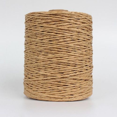 280 Meter Threads Natural Raffia Straw Yarn For Summer Hand Knit Crochet Hat Handbag Cushion Baskets Knitting Material