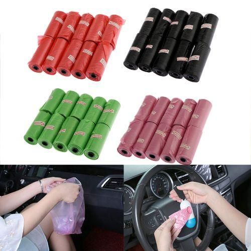 10 Rolls Portable Baby Diaper Nappy Dispenser Bag Green