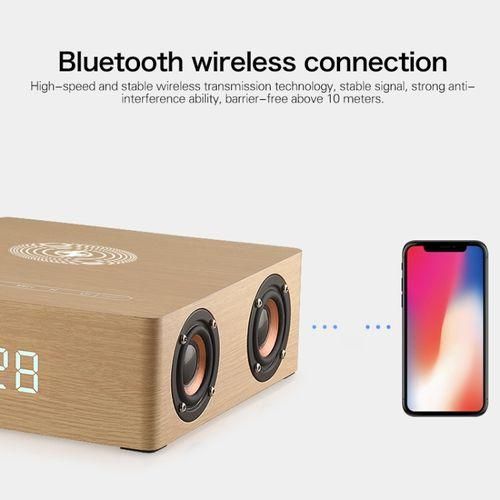 Q5A Multifunctional Wooden Bluetooth Speaker