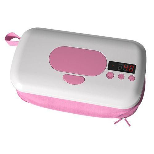 Wipe Warmers Wet  Dispenser Adjustable Temperature Pink