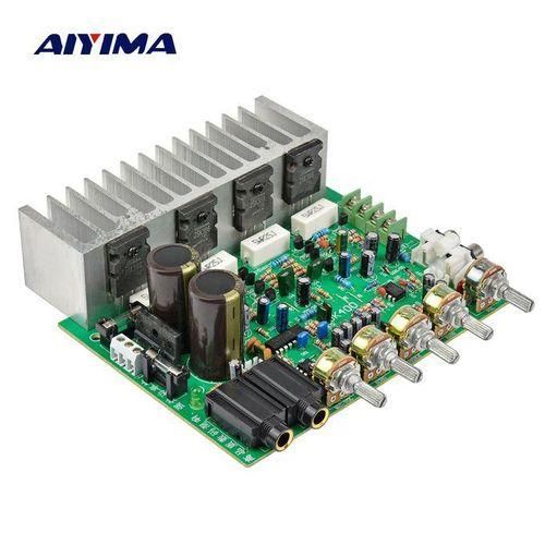 250W Power Amplifier Audio Board HIFI Karaoke Reverb Amplifier 2.0 Stereo Sound Amplificador Home Audio With Tone Control
