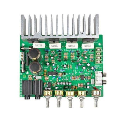 250W Power Amplifier Audio Board HIFI Karaoke Reverb Amplifier 2.0 Stereo Sound Amplificador Home Audio With Tone Control