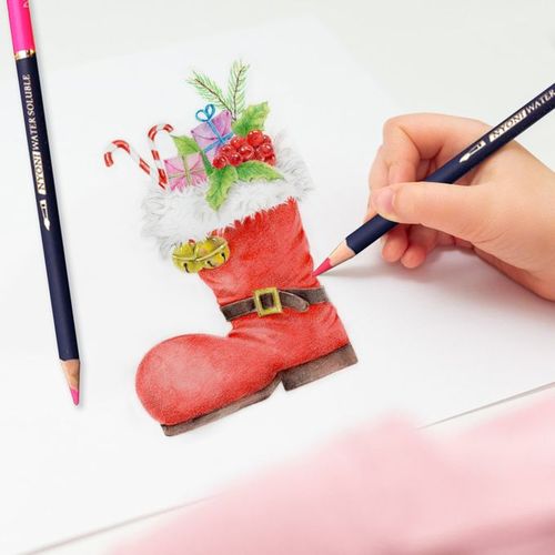 NYONI Professional Watercolor Pencils Set