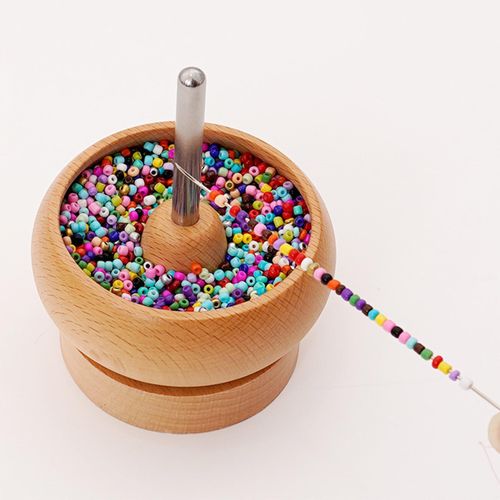 Wooden Bead Rotator Bead Stringer For Necklace Bracelets