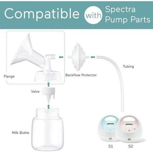 BreastPump Parts Compatible with Spectra S1S29 Plus, Accessories, Full Set Replacements