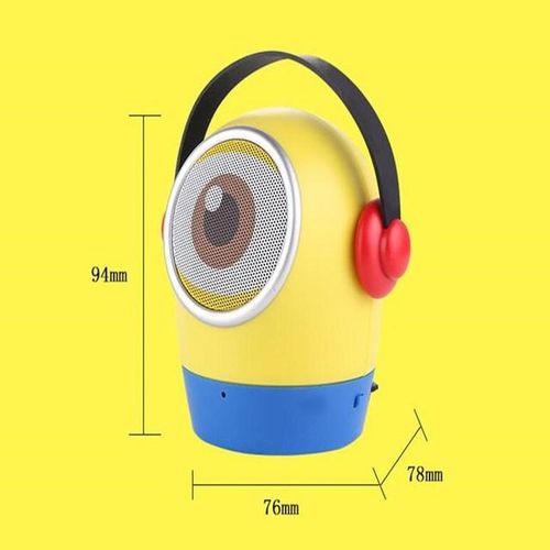 Mini Speaker Bluetooth Speaker Portable Speaker Tf Card Wireless Speaker Kids Cartoon Support Charger