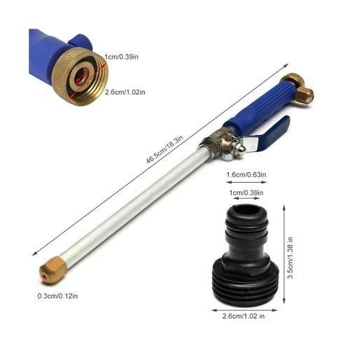 915 Generation High Pressure Power Washer Wand for Car Washing or Garden CleaningMetal Watering Sprayer with Universal Hose End