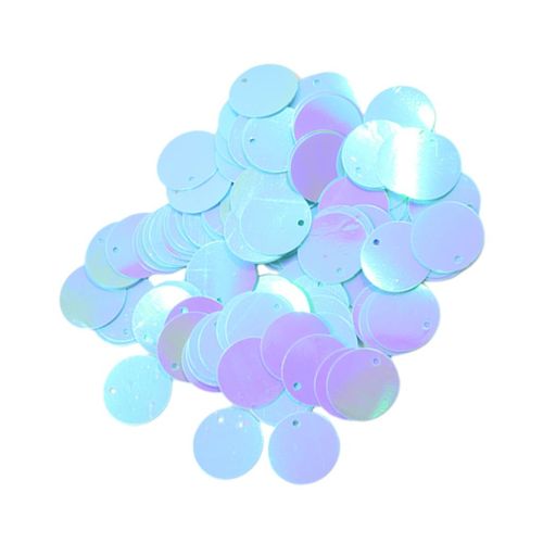 10g/130 Pcs Loose Sequins Round  Paillettes For Blue