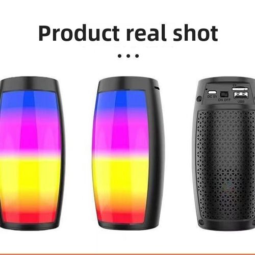 Bluetooth wireless small sound box mobile phone computer colorful card gift Bluetooth portable subwoofer audio