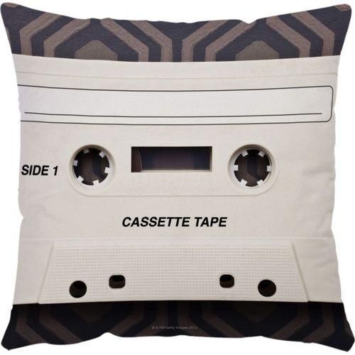 Retro Cassette Music Tape Radio Throw Pillowcase Studio Sofa Decor Vintage Walkman Print Cushion Cover 40x40 45x45 50x50 60x60cm