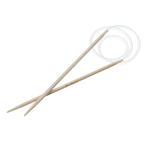 Carbonized Bamboo Circular Knitting Transparent Crochet Hooks 40/50/80cm Long For Knitting Sweater Sewing Tools