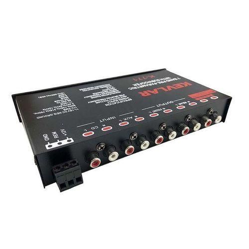 7 Segment Equalizer Car Audio EQ Tuning Crossover Amplifier DC 12V