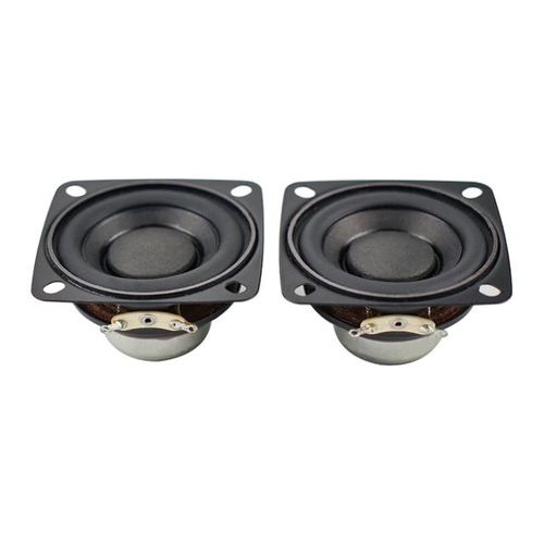 Ghxamp 2 Inch 55mm Hifi Full Range Bass Speaker 23 Core 4 Ohm 20w Super Strong Magnetic Woofer For Audio Accessories 2pcs