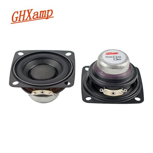 Ghxamp 2 Inch 55mm Hifi Full Range Bass Speaker 23 Core 4 Ohm 20w Super Strong Magnetic Woofer For Audio Accessories 2pcs