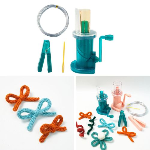 Hand Knitting Machine Knitting Sewing Tool Household Green