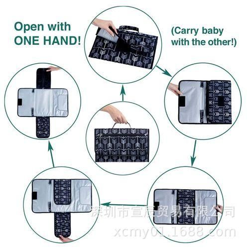 Spot Baby Outdoor Foldable Diaper Changing Mat Baby Travel NO5111