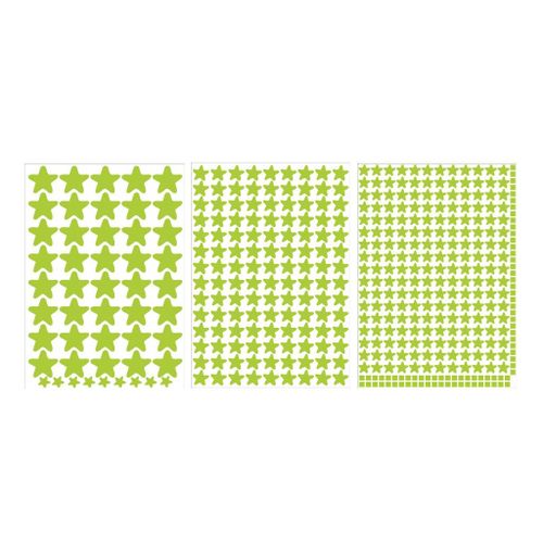 4 Set Of 3 Stickers Luminous Decoration Cute Wall Sticker