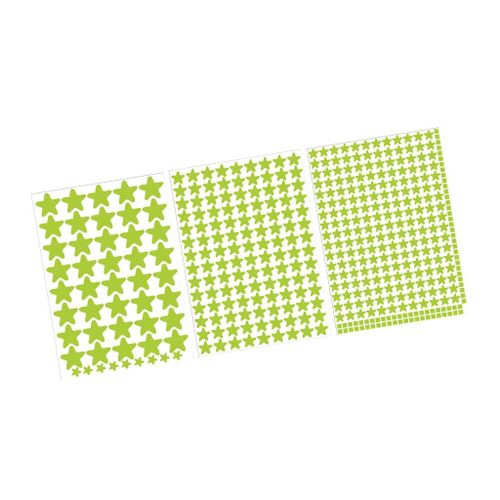 4 Set Of 3 Stickers Luminous Decoration Cute Wall Sticker