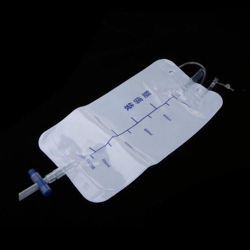 Set 5pcs Reusable Male Urinal Leg Bag Incontinence External Catheter NO5114