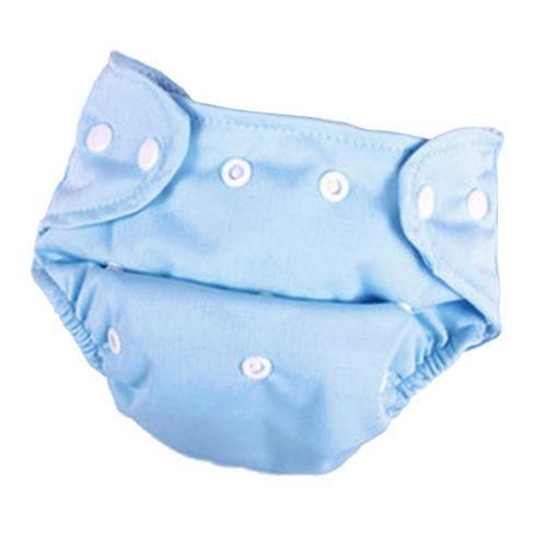 Reusable Baby, Toddler, Kids, Cloth Diaper, Washable Diapers, Blue NO5112