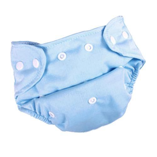 Reusable Baby, Toddler, Kids, Cloth Diaper, Washable Diapers, Blue NO5112